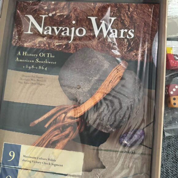 Navajo Wars (open, unpunched, cards sealed) GMT Games GMT1311 - Picture 14 of 14